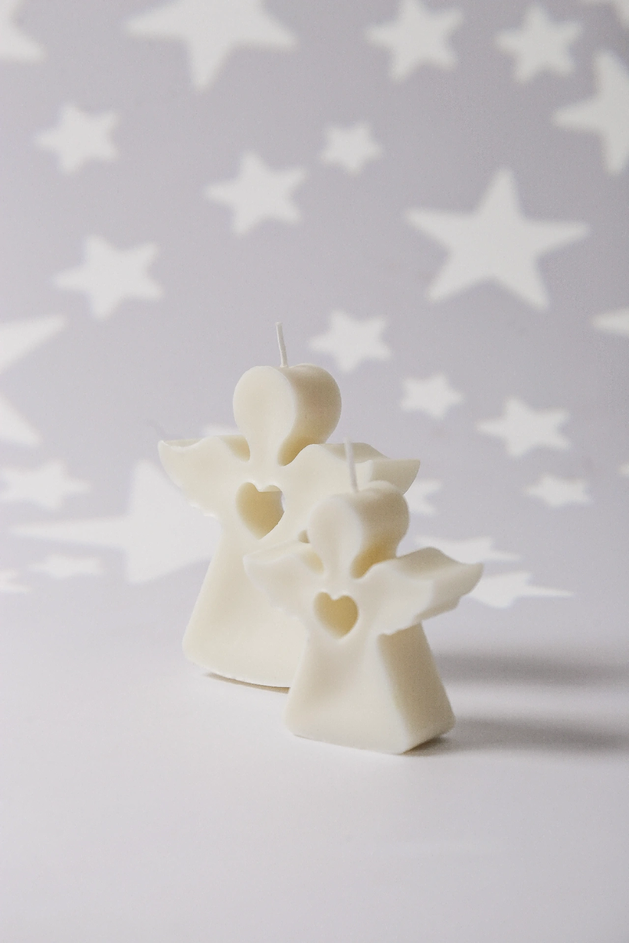 Fotografía de productos en São Paulo — fotografía de Velas Amber anjos com fundo estrelado